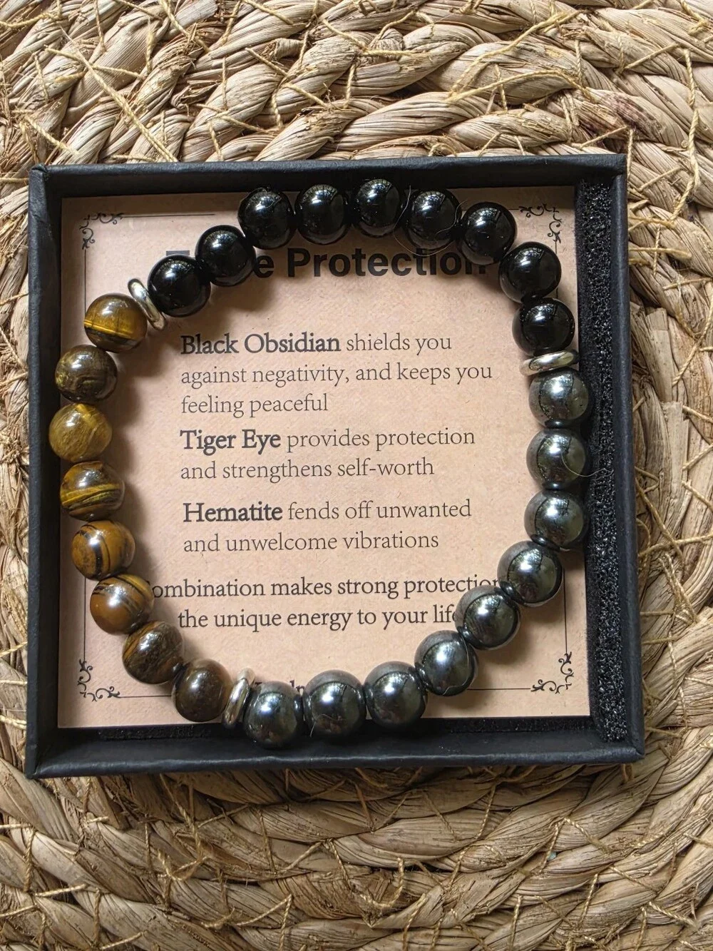 Gnamy Triple Protection Bracelet Gifts for Men